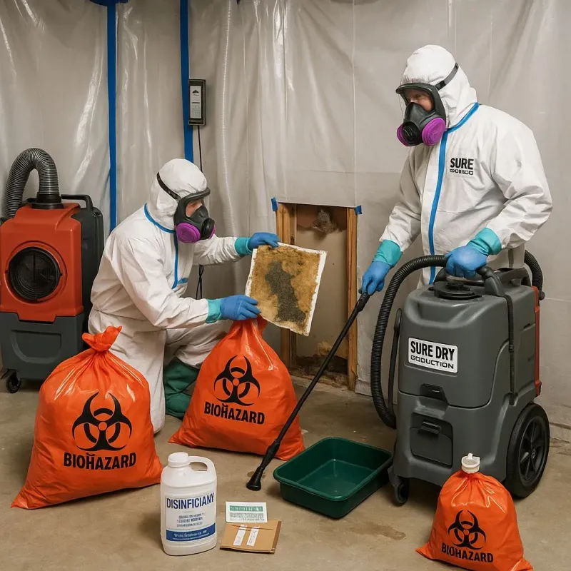 Contaminated Water Handling Protocols process in Garfield County, NE